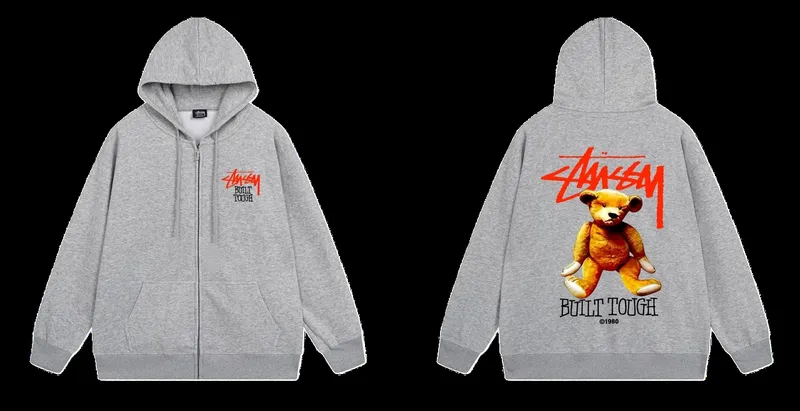 Stussy Zipper Hoodie 40+ colorways [Premium Quality]