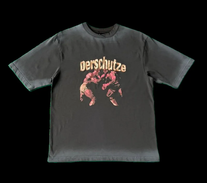 Derschutze "olympia"  T shirt off anthracite