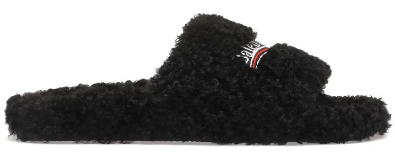 Balenciaga Fur Slides