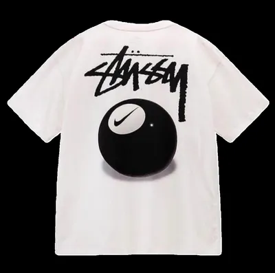 stussy x nike 8-ball tee