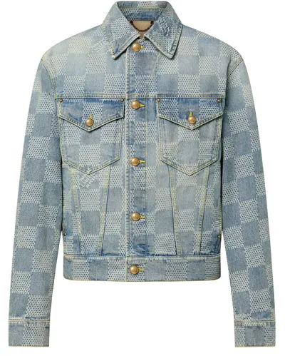Louis Vuitton Jacket Denim Blue