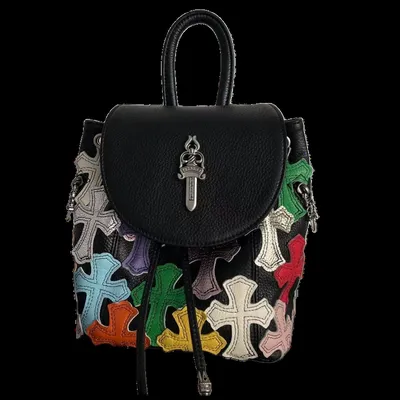 Chrome Hearts Leather Backpack