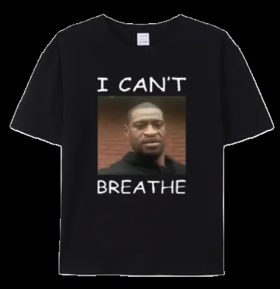 I can't breath tee
