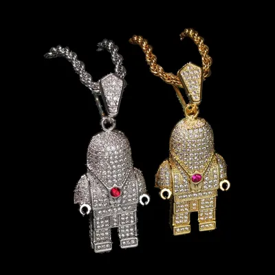 Lego Iced Out Chain