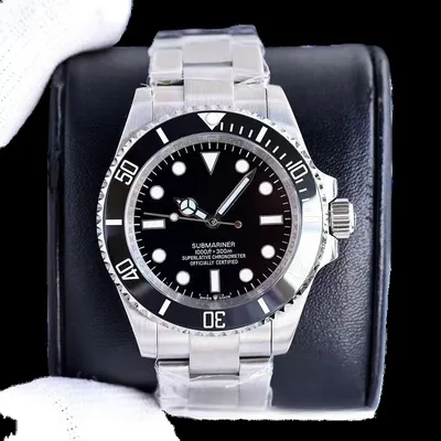 Rolex Oyster Perpetual Silver Black