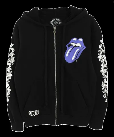 Chrome Hearts x Rolling Stones Zip Hoodie
