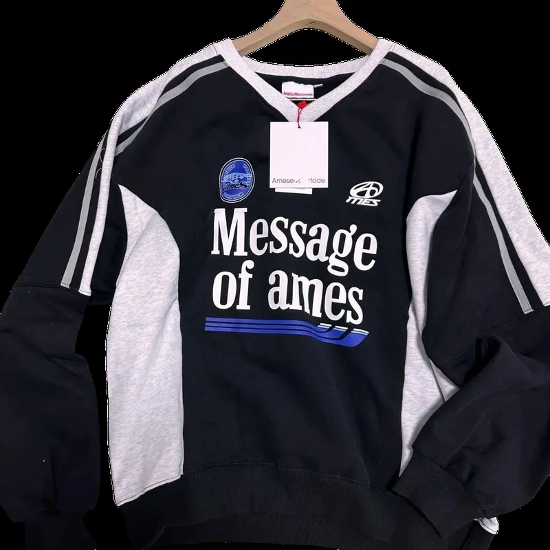 AMES patchwork Hoodie 2+ colorways [Premium Quality]