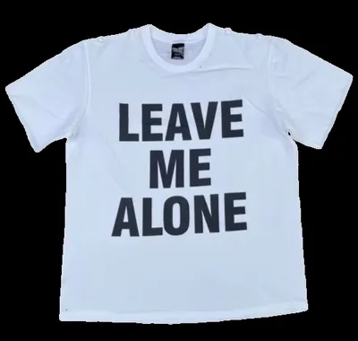 Number Nine Leave Me Alone tee