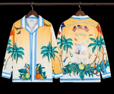 Casablanca Shirt 11+ colorways [Premium Quality]