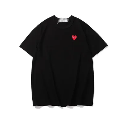 CDG Play Heart  Tee 40+ colorways [Premium Quality]