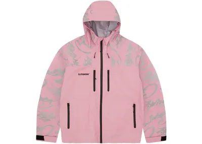 Corteiz Elitework Shell Jacket (Pink)