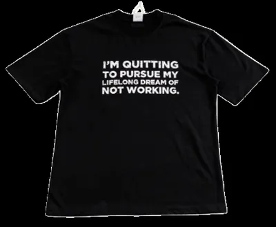 Vetements I'm quitting tee
