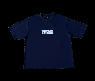 Derschutze "on air"  T Shirt navy