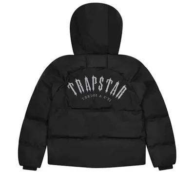 Trapstar Decoded Arch Puffer (Black)
