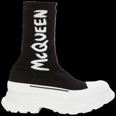 Alexander McQueen Ribbed (Black/White)