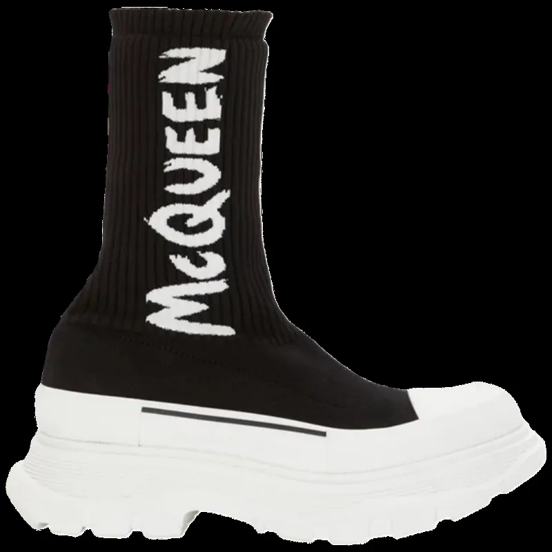 Alexander McQueen Ribbed (Black/White)