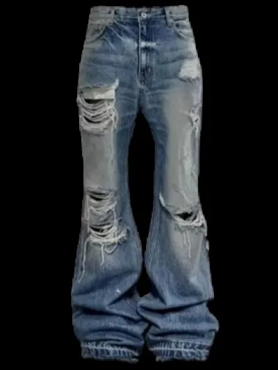 Undermycar Slashed Denim