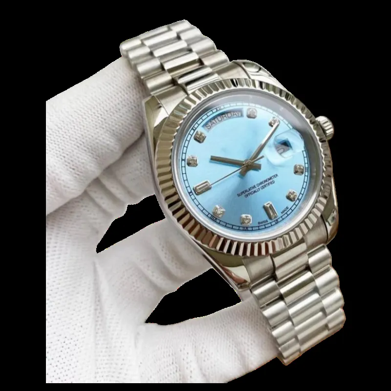 Rolex Oyster Perpetual Day-Date Aqua