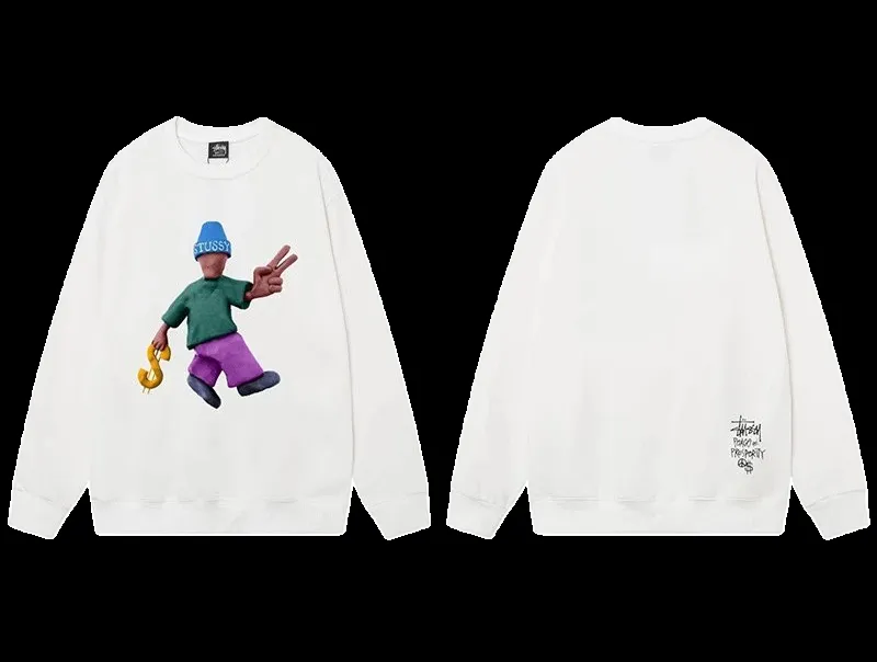Stussy Sweatshirt 39+ colorways [Premium Quality]